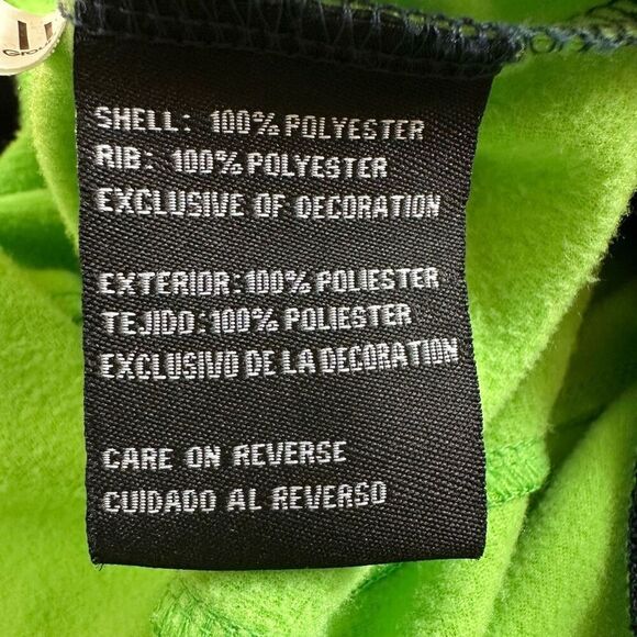 NFL Seattle Seahawks Zip Up Jacket Blue and Green| Women Size Large - Picture 5 of 16